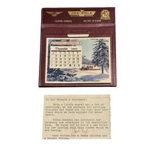 VTG 1970 Jaguar MG Austin Healey Calendar Motor Imports Olathe Kansas Joe Egle